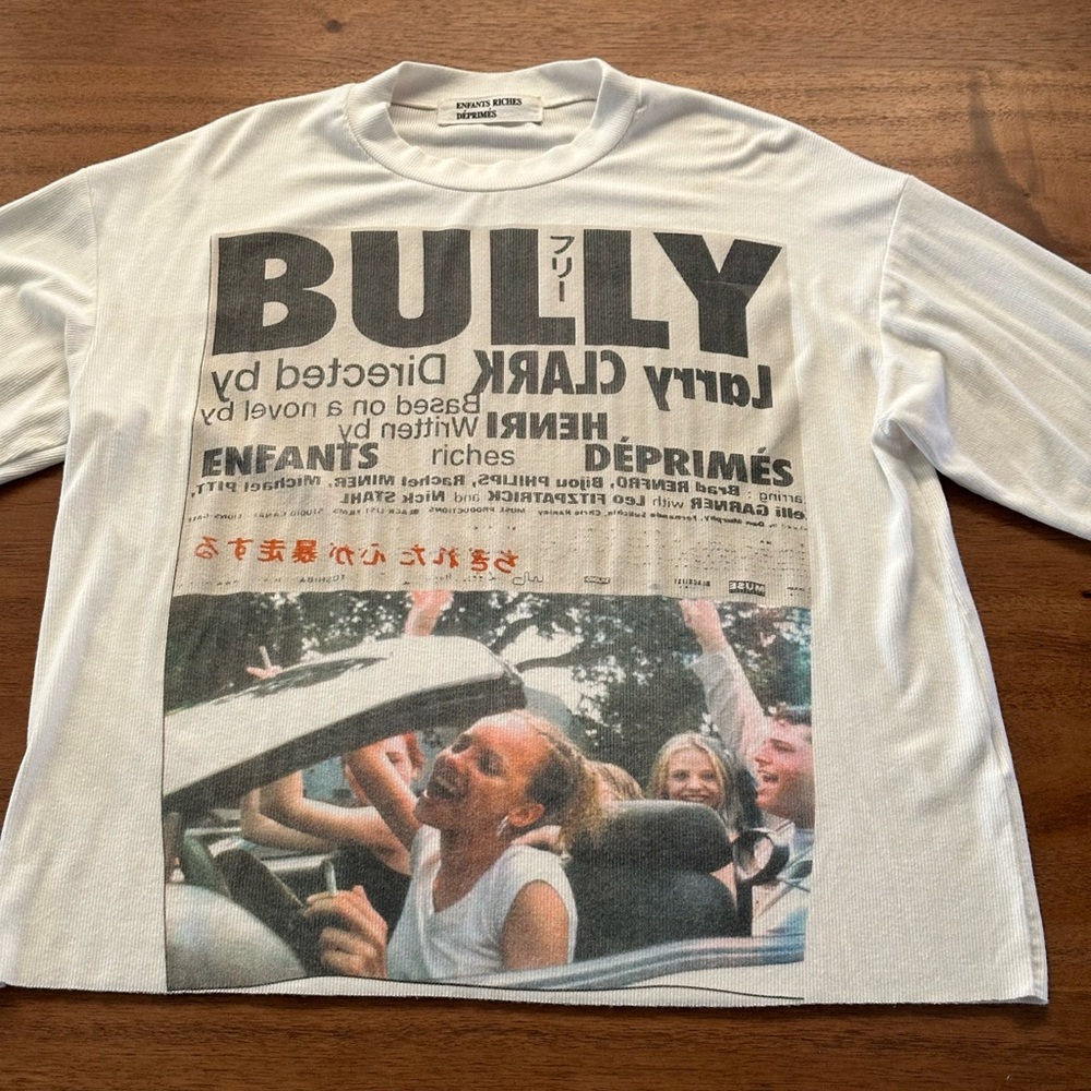 Enfants Riches Deprimes  BULLY Long Sleeve T Shirt